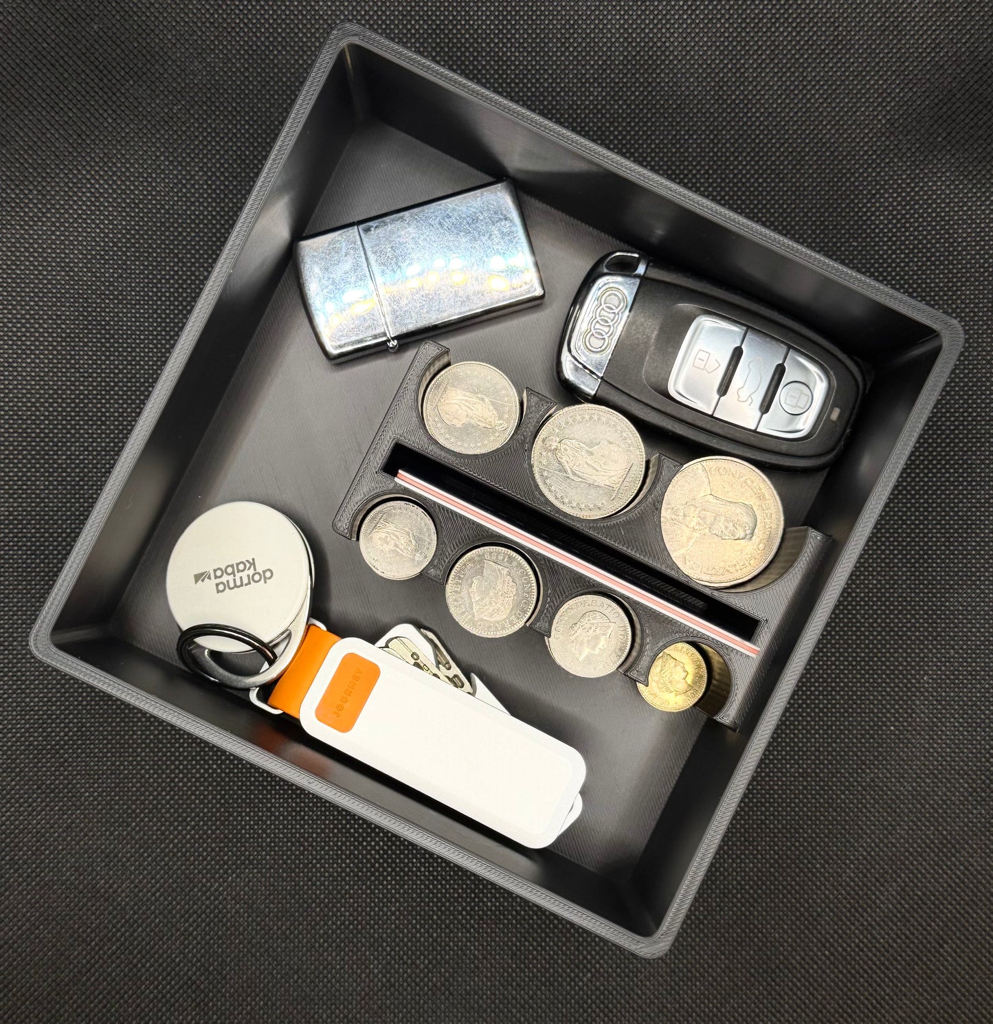 Geld und Schlüssel Ablage