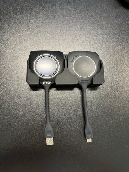 Barco Clickshare Dongle Wallmount 2-Fach