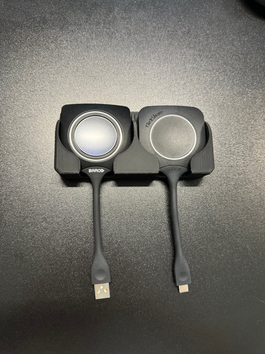 Barco Clickshare Dongle Wallmount 2-Fach