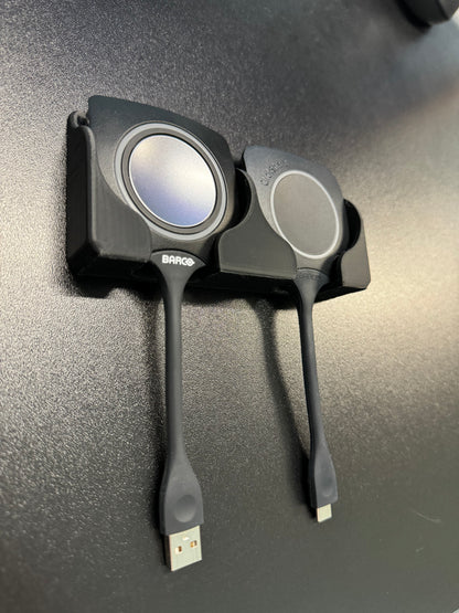 Barco Clickshare Dongle Wallmount 2-Fach